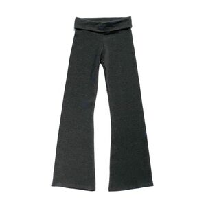 Solow Foldover Flare Legging Girls Size Small (7-8) Charcoal Gray so low New NWT